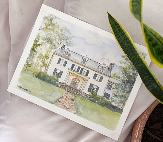 Custom Watercolor Raffle — Win an 8x10" Original Artwork! ($200 Value)