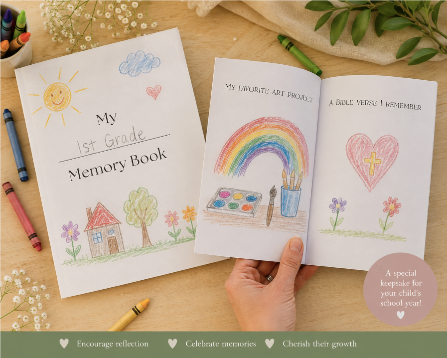 End-of-Year Homeschool Memory Book
